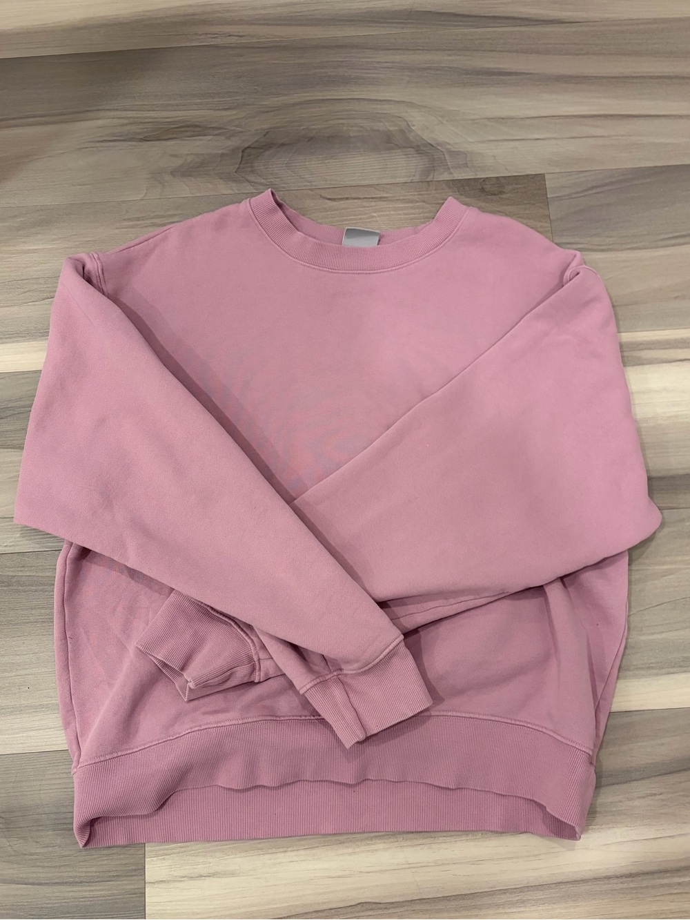 TNA Men's Crewneck Sweatshirt in Dusty Pink